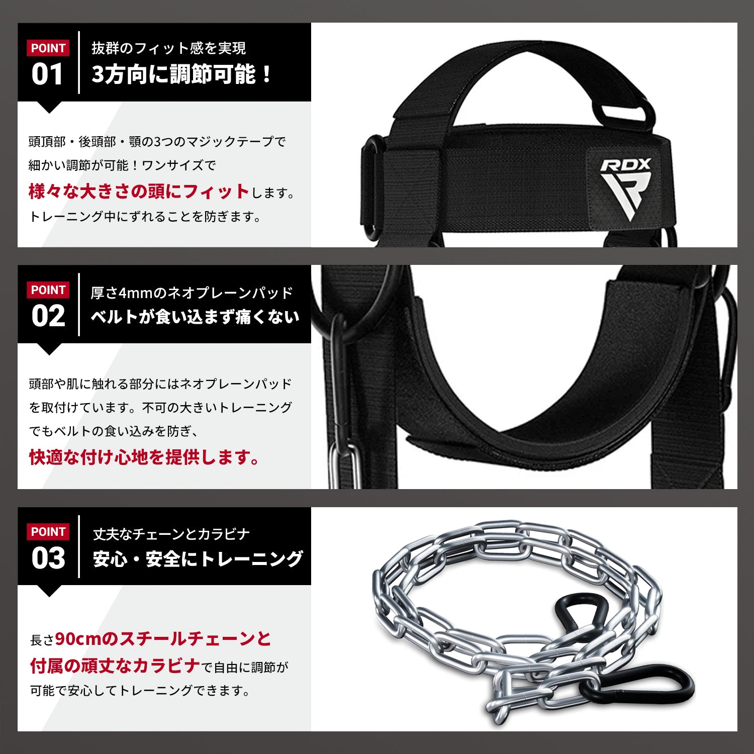 ネックハーネス WAN-H2B+