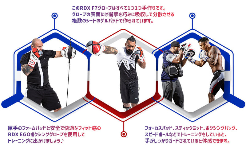 【アウトレットセール】ボクシンググローブ F7シリーズ