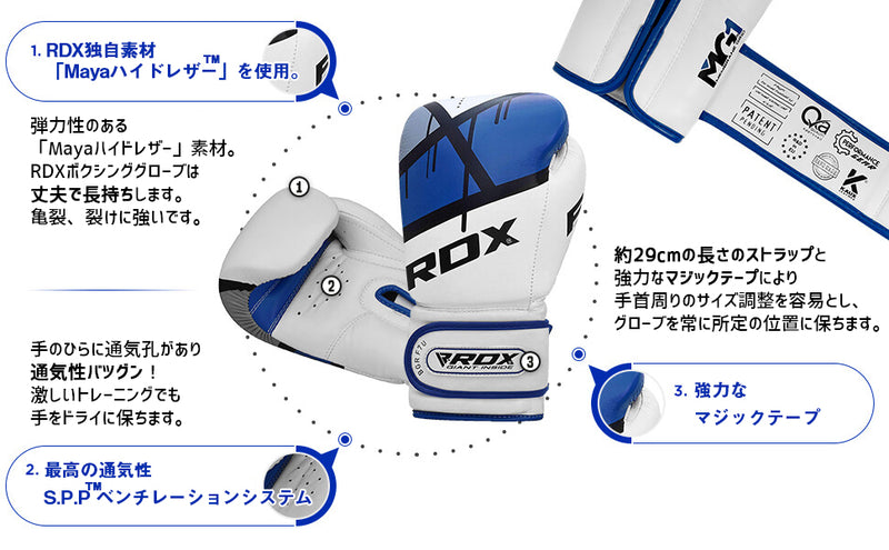 RDX ボクシンググローブ F7